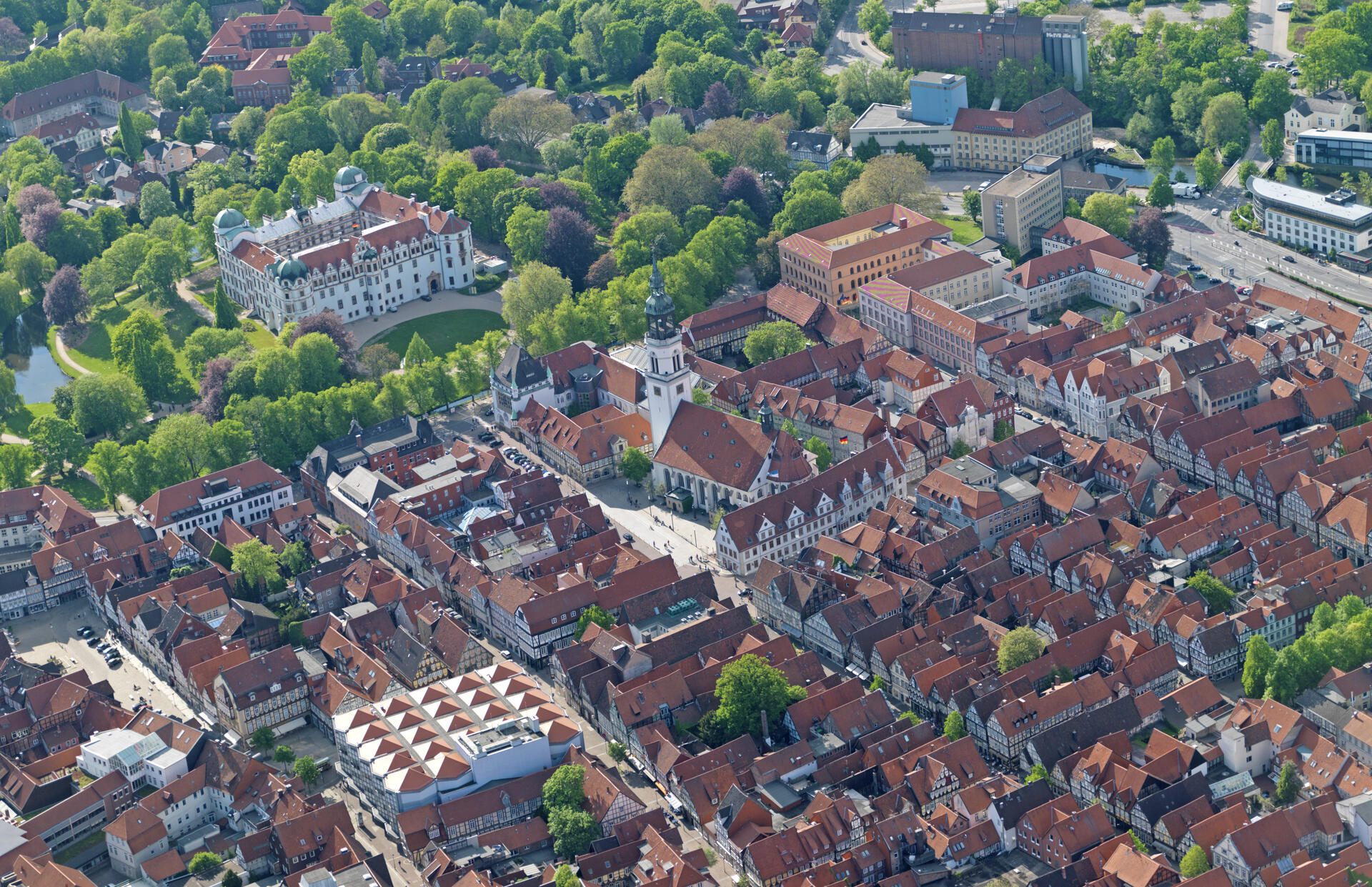 Celle Luftaufnahme