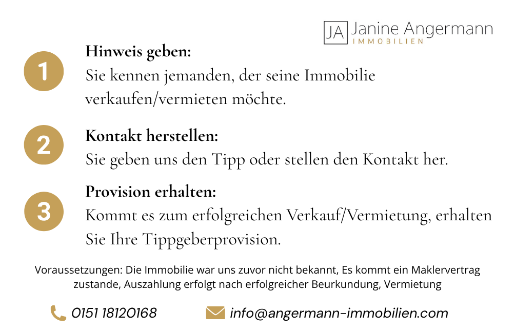 Tippgeber Provisionskarte Rückseite